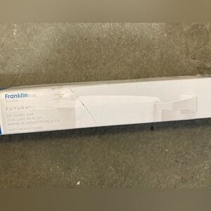 Franklin Brass Futura Towel Bar White  24" D2424W